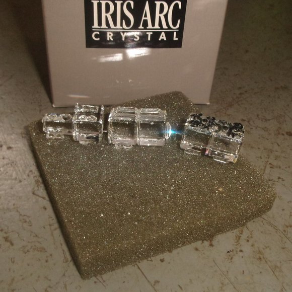 Iris Arc crystal figurine train set MIB - Picture 1 of 1
